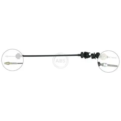 Cable de accionamiento, accionamiento del embrague A.B.S. K26890 Comprar En Línea